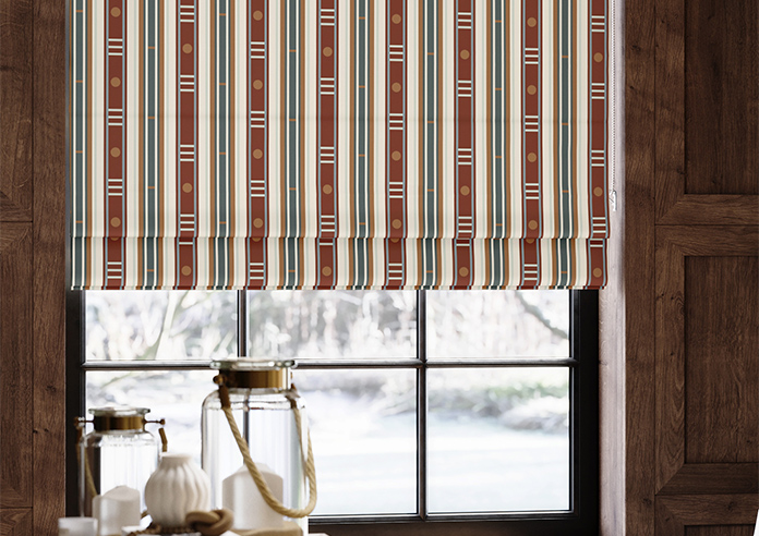 The British Stripe Co. William, Teignbridge No.1 - Roman Blind - Image 5